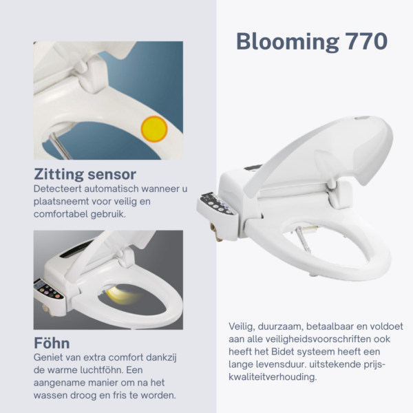 Blooming 770 Bidet Plus - Afbeelding 3