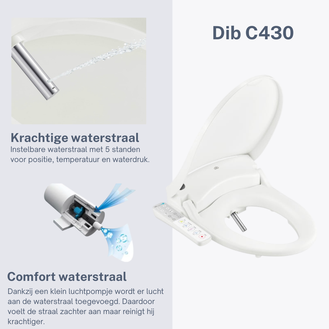 Douche wc Dib C430 bidet design - Afbeelding 3