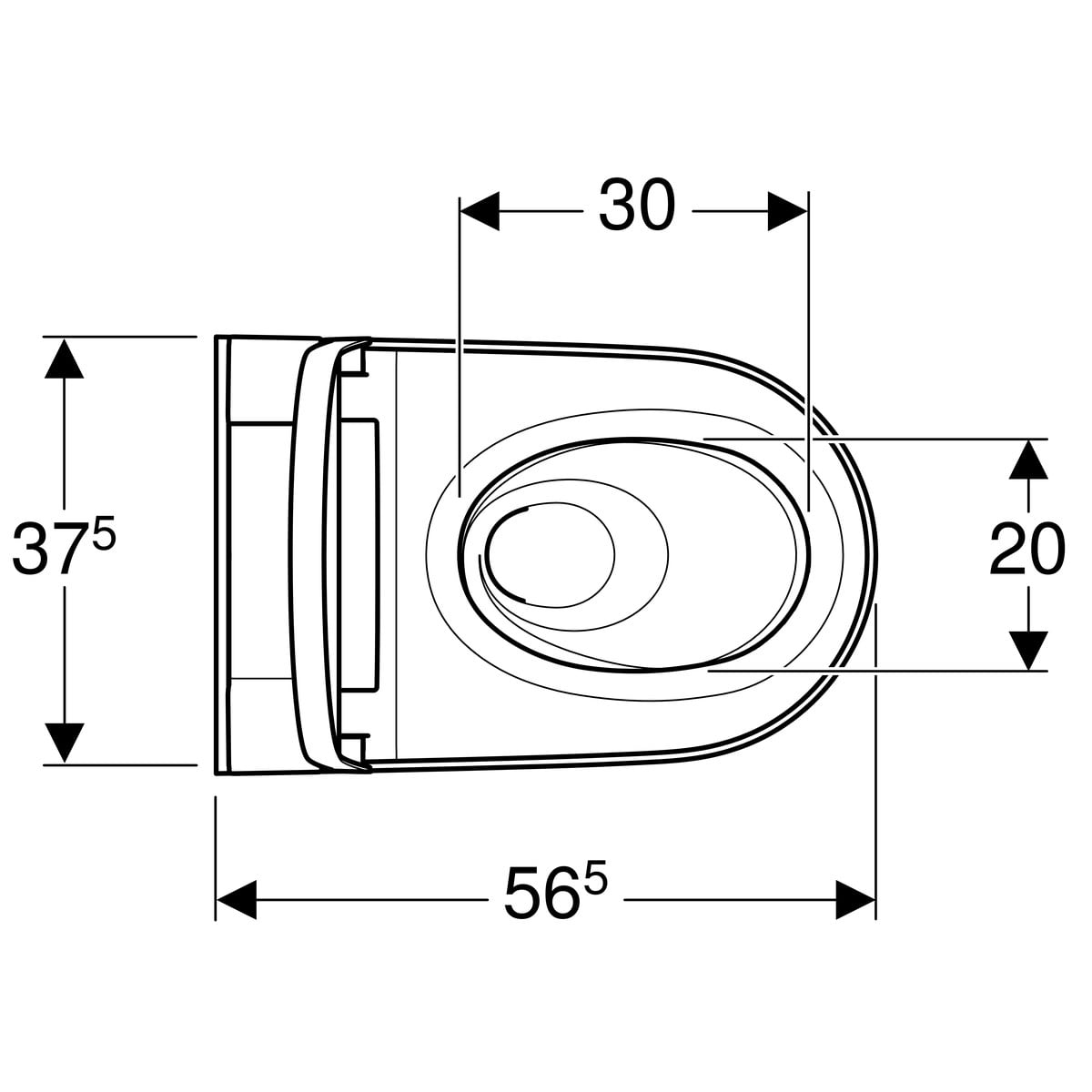 Geberit Aquaclean - Sela Wandhangend - Afbeelding 6
