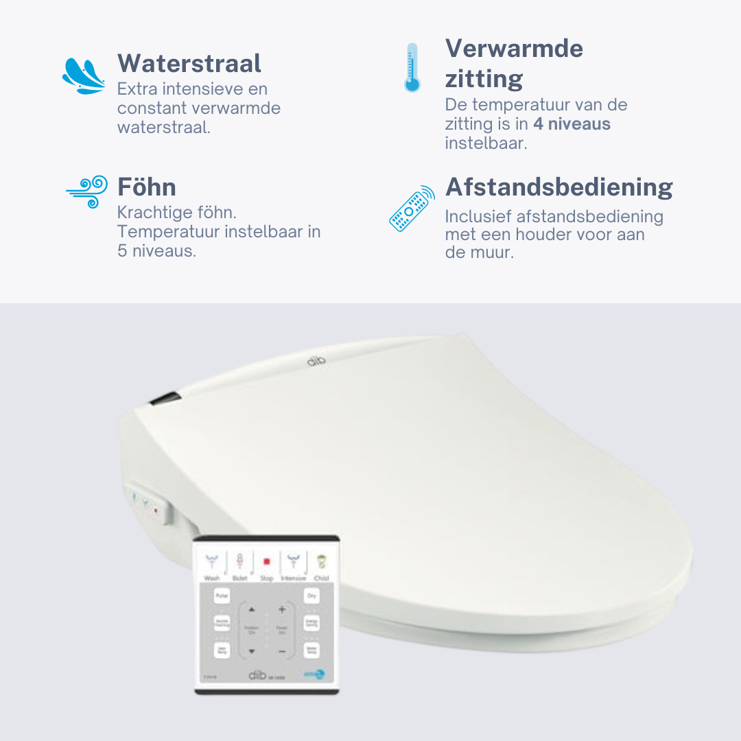 Douche wc Dib C430R bidet design - Afbeelding 2