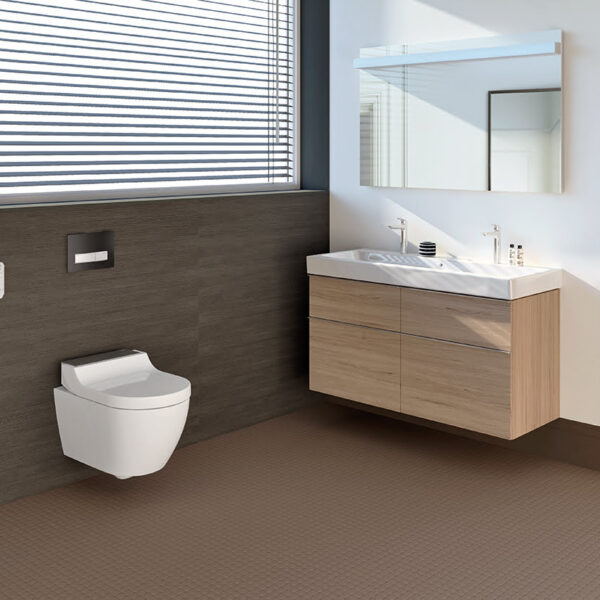 toilet met sproeier