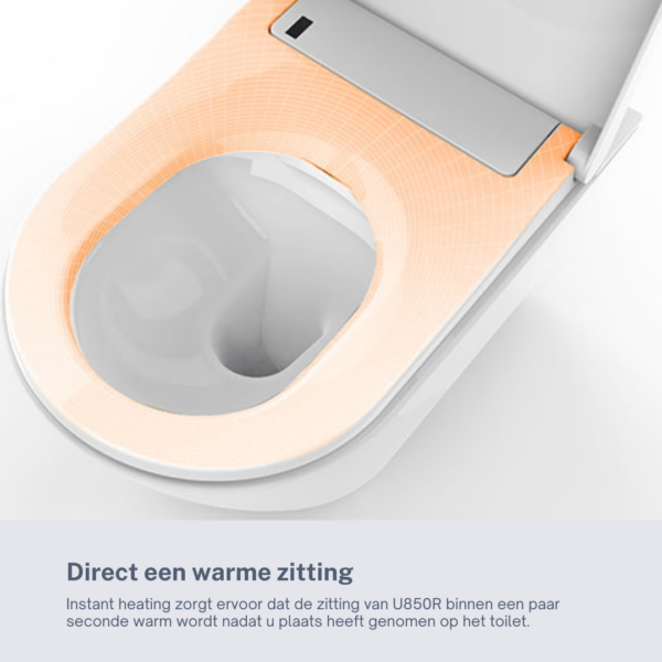Douche wc Dib U850R - bidet design - Afbeelding 4