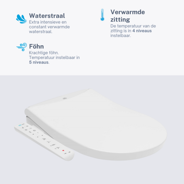 Alternative view of Douche wc Dib U850 - bidet design