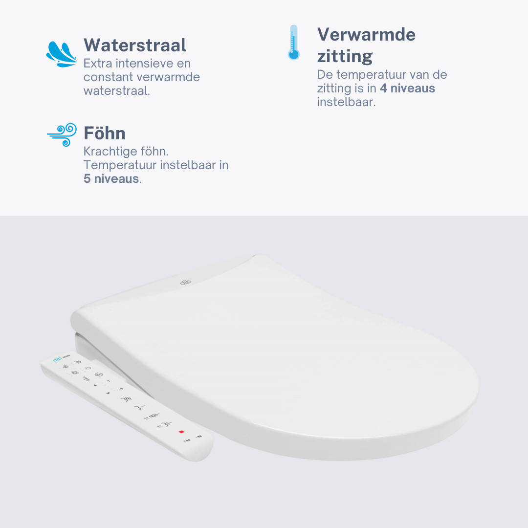 Douche wc Dib U850 - bidet design - Afbeelding 2