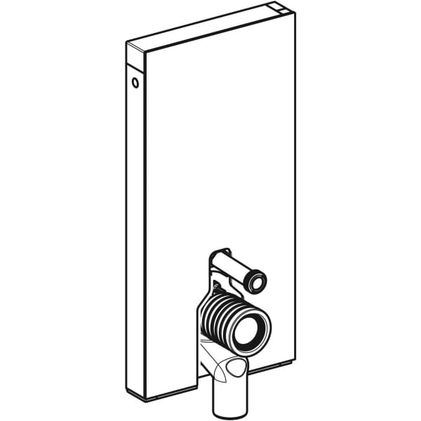 Alternative view of Geberit Monolith voor vloerstaand closet 101 cm hoog