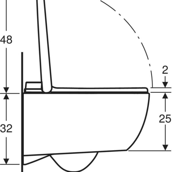 Geberit AquaClean Alba - toiletsysteem wand-wc - Afbeelding 3