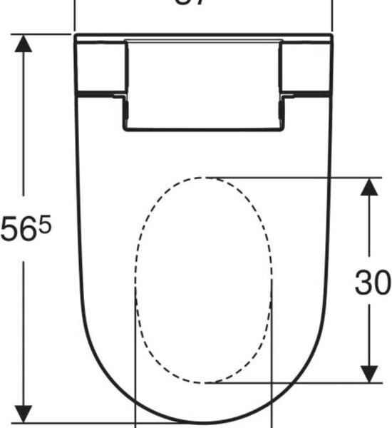 Geberit AquaClean Alba - toiletsysteem wand-wc - Afbeelding 4
