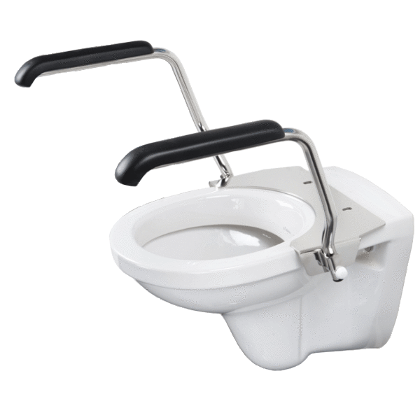 Toiletbeugelset - RVS Armsteunen voor Extra Ondersteuning