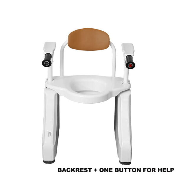 Toiletlift Bonaire - Met Comfortabele Rugleuning - Afbeelding 4