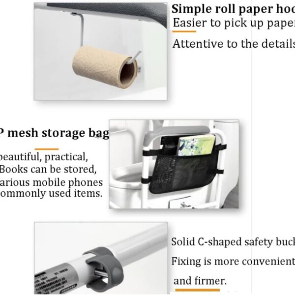 Toiletframe met Zuignappen - Zonder Boren - Toiletpotbevestiging - Afbeelding 9