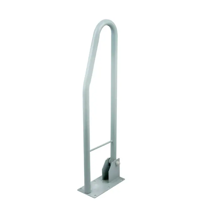 Opklapbare Toiletbeugel - Wandmontage - Wit - 70 cm - Afbeelding 4