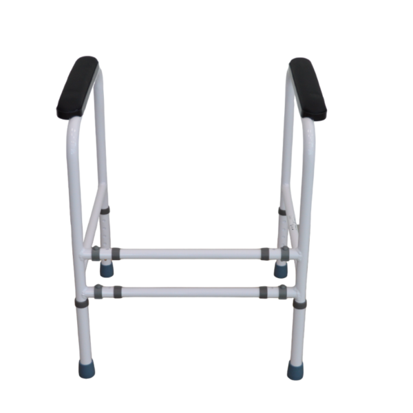 Aluminium Toiletframe - In Hoogte & Breedte Verstelbaar - Stevige Sta-op Hulp