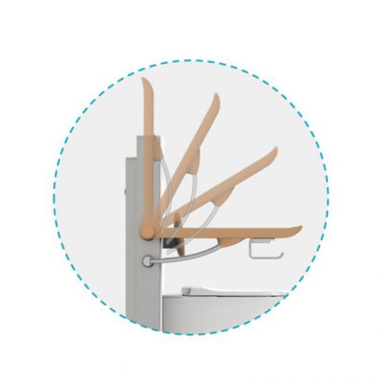 Elektrische Toiletlift met Geïntegreerd Toilet - Afbeelding 3