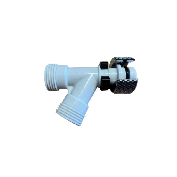 T-stuk wit 3/8"-3/8"-3/8"