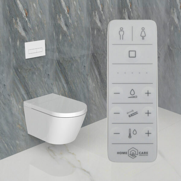 Homecare Douche WC - Comfort Plus 991 - Met brilverwarming - Afbeelding 3