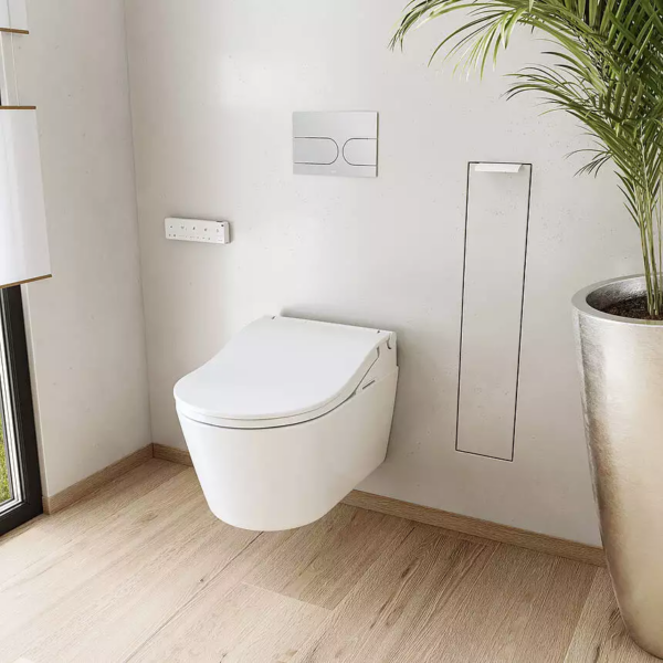 Alternative view of WASHLET® RW - witte details
